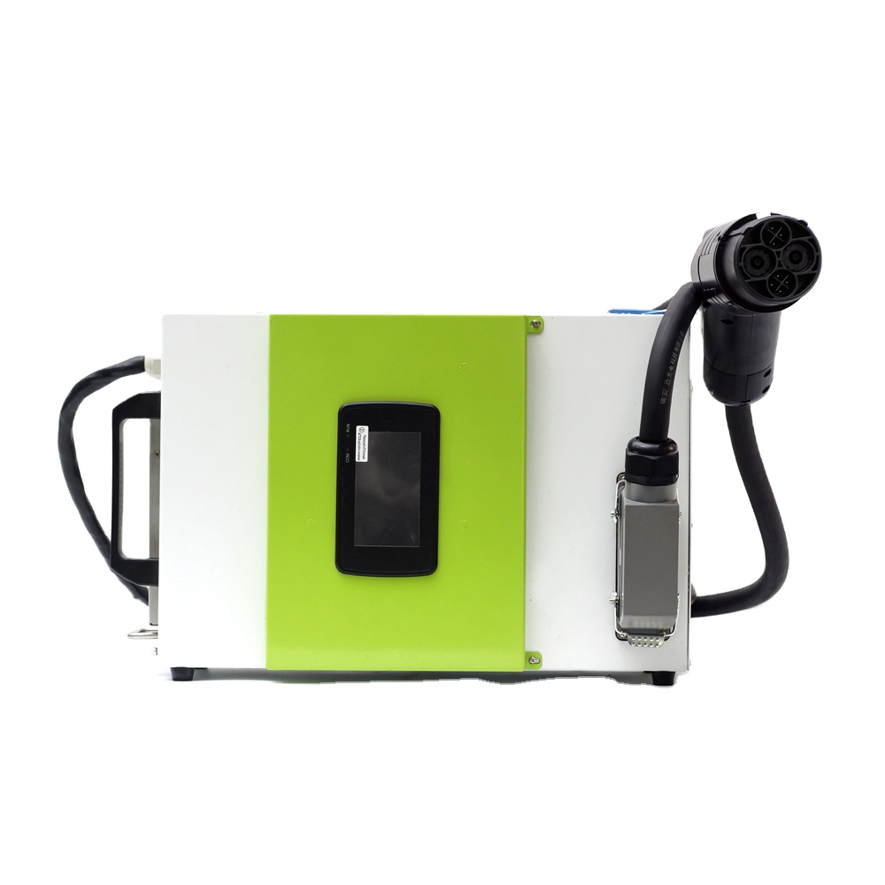 Portable Dc Fast Charger 20Kw Ccs2 - ポータブル移動式EV充電電気自動車充電ステーション20KW GBT CCS2 CCS1 DC急速充電器