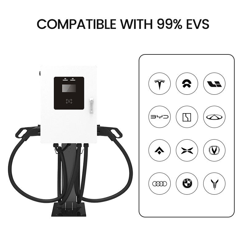 Dc Fast Charger 30Kw Wallbox Commercial - DC EV充電ステーション 30kW ウォールボックス 急速充電器 CCS2