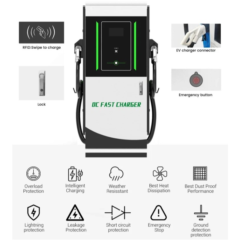 DC EV充電ステーション 30kW ウォールボックス 急速 - Dc Fast Charger 30Kw Wallbox Commercial のレビューと価格