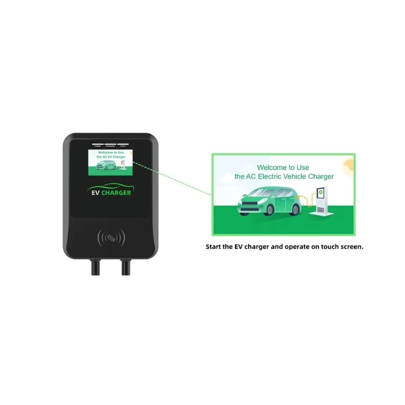 ウォールボックス 22kW EV充電ステーション ウォールチ - 22Kw Wallbox Type 2 Ocpp Rfid のレビューと価格